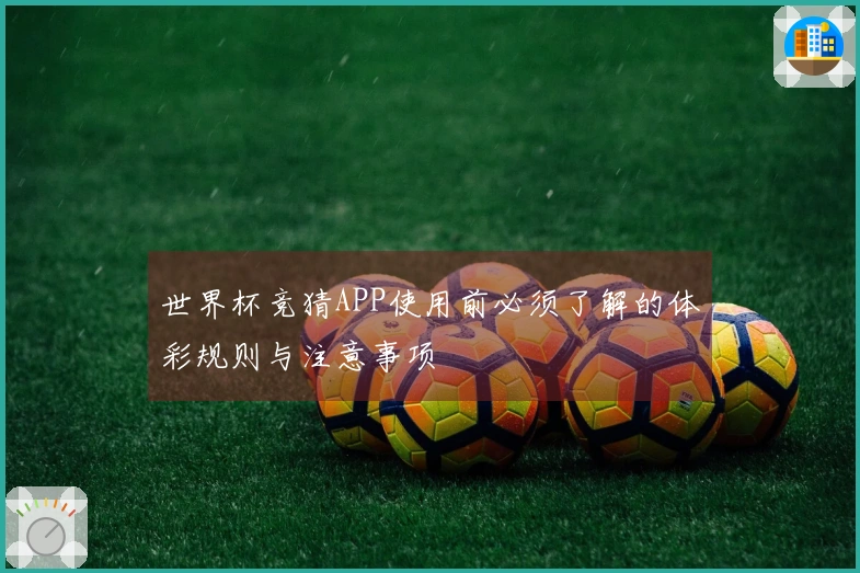 世界杯竞猜APP使用前必须了解的体彩规则与注意事项
